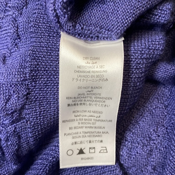 Lords of Harlech sweater blue men’s L like new - Picture 8 of 14